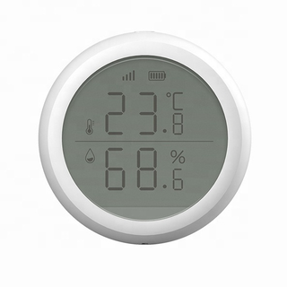 Tuya Zigbee 3.0 Smart Home Security Alarm Device Temperature Sensor WIFI Wireless Humidity Sensor With LED Screen Display