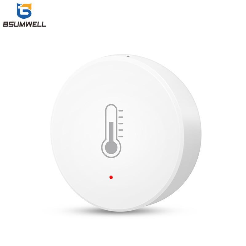 ZigBee Temperature and Humidity Sensor Detector Tuya Smart Battery Powered Smart Home Security System Alarm Smart Life Alexa