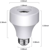 Wifi Tuya APP Smart Home Wireless Bulb Lamp Holder Compatible Amazon Alexa And Google Home