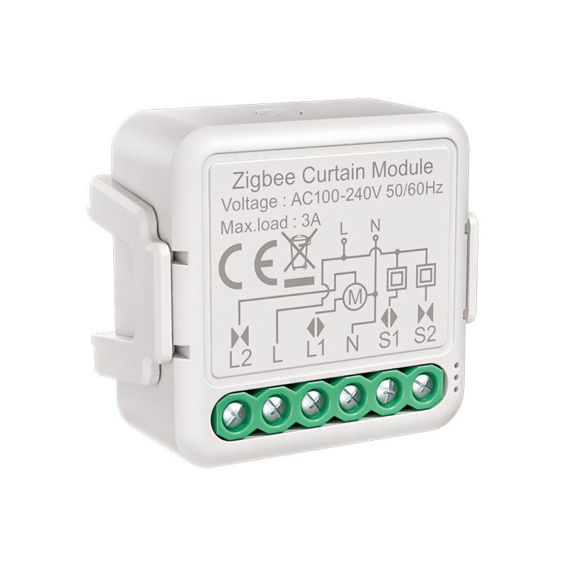 Tuya ZigBee Smart Curtain Switch Module Switch Circuit Breaker Mobile APP Remote Controls Control Voice Control