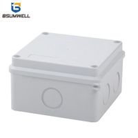 100*100*70mm ABS PC Plastic Waterproof Electrical Junction Box 