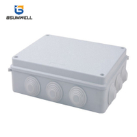 255*200*80 ABS PVC Wall Mountl Plastic Waterproof Electrical Junction Box