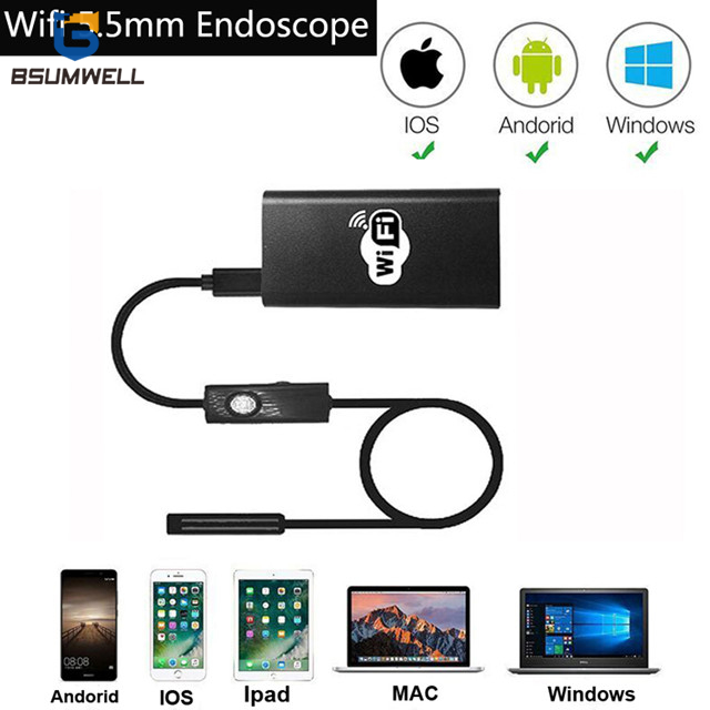 PS-W501 5.5mm Wifi Endoscope 