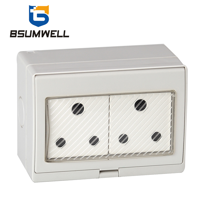 South Africa Type Ip55 Waterproof Socket And Switch