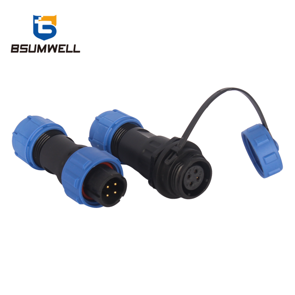 Factory Directly PS13D PA66 Plastic IP68 Waterproof Connector 