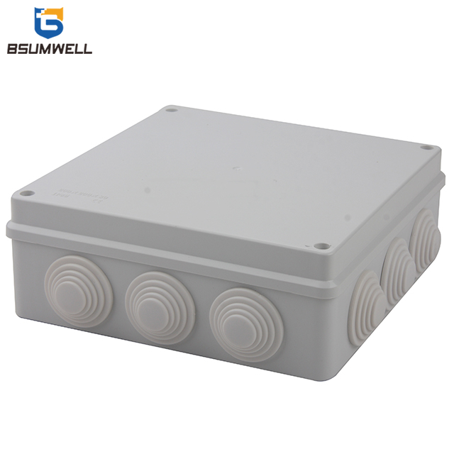 200*200*80 ABS+PVC Waterproof Electrical Plastic Junction Box