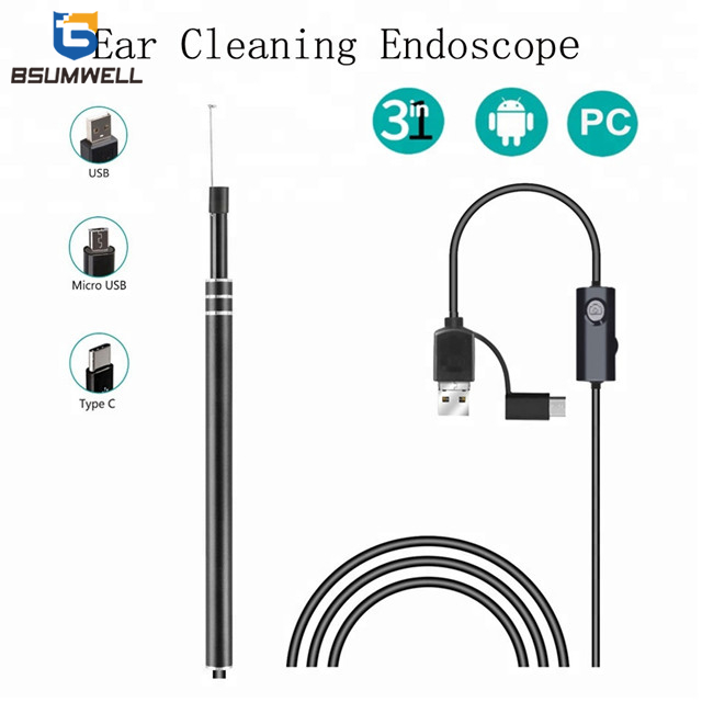 PS-ER003 Black Ear Endoscope