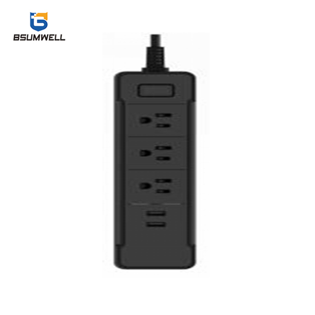 PS198 Smart socket (3 US type AC outputs+2 USB outputs) Work with Alexa